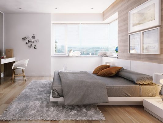 Thiết kế phòng ngủ đơn giản nhất